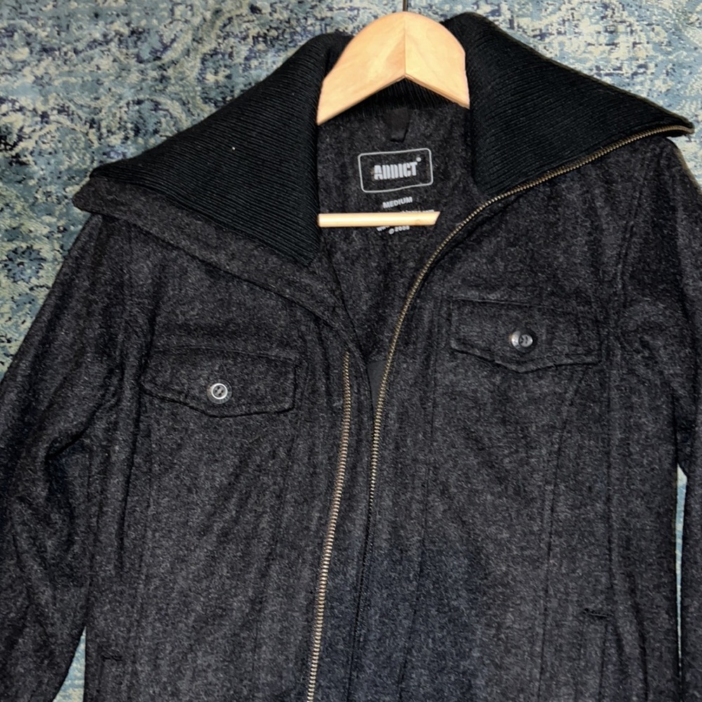 Women’s Addict London wool jacket - Picture 2 of 5